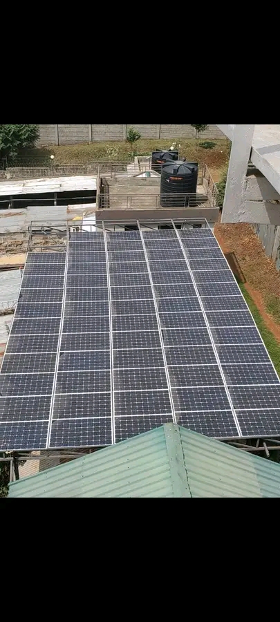 Solar borehole installation project in Kitui