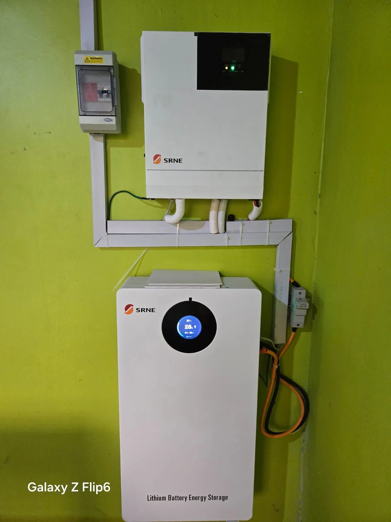 Complete 5kW residential solar installation in Kitengela