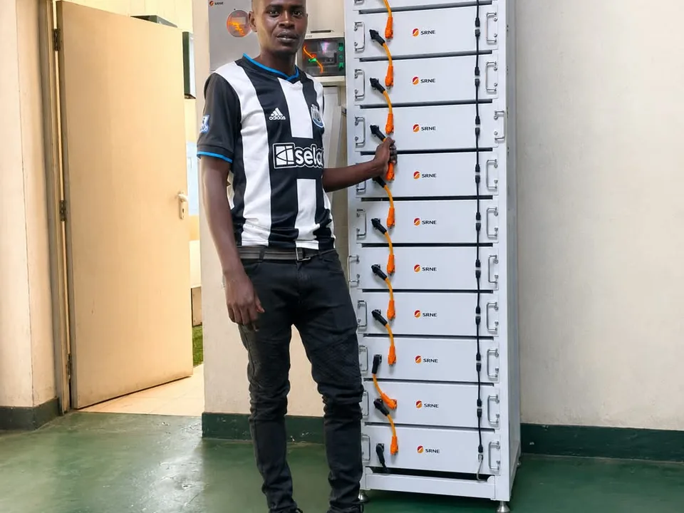 Commercial lithium battery backup and hybrid inverter installation in Nairobi