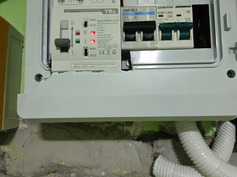 Electrical control and distribution panel installation in Ruaka, Nairobi